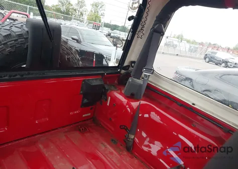 2001 Jeep Wrangler Sport из США, поврежденный, VIN 1J4FA49S51P328455